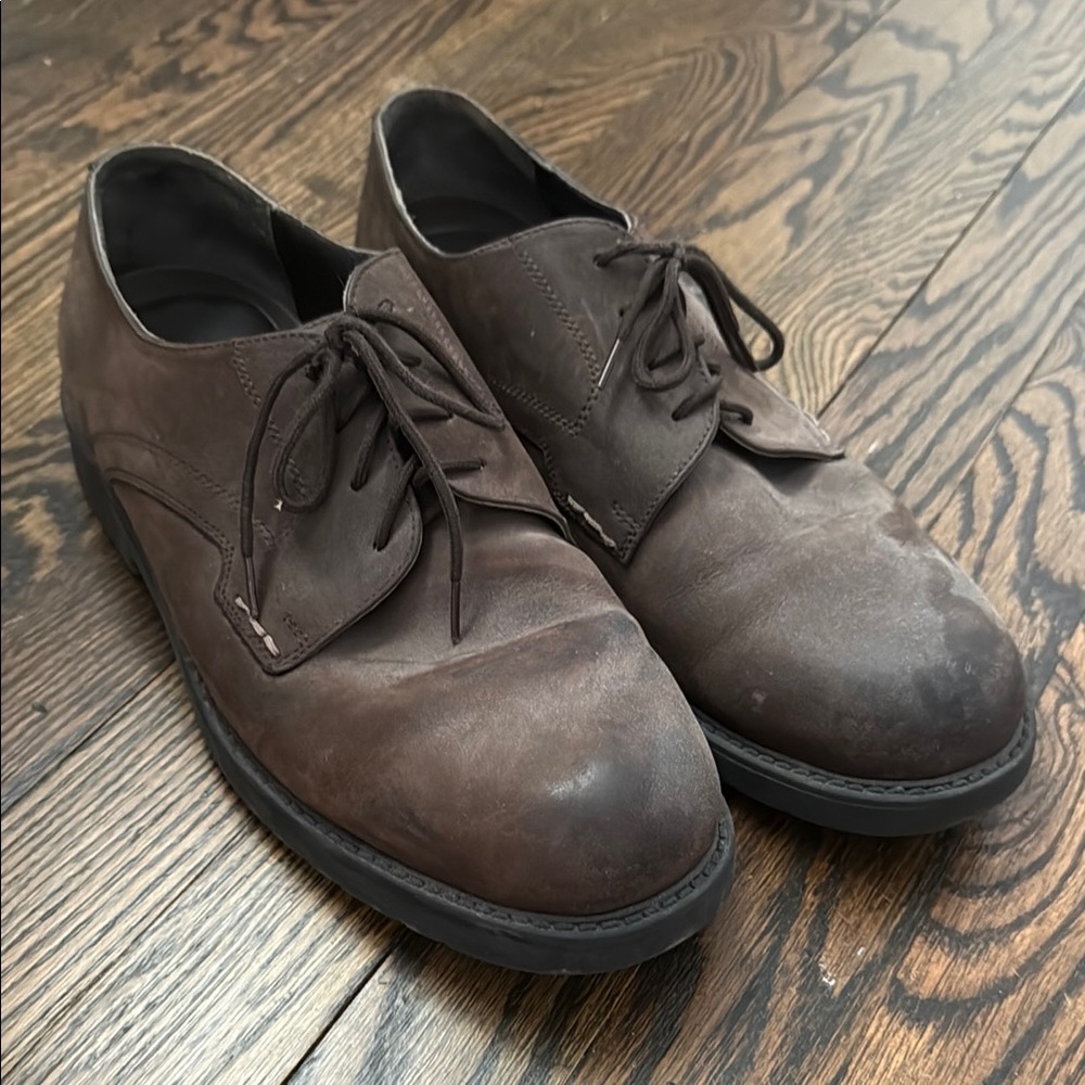 Men's Brown Leather Shoes
